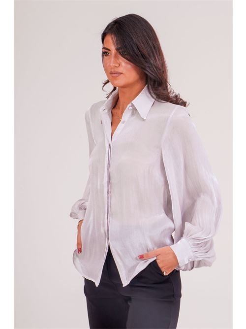 Camicia in organza twins fantasy | T5131SILVER